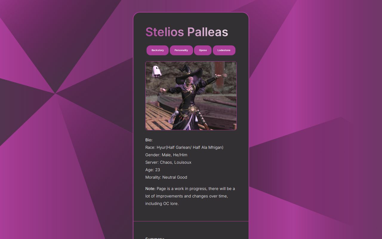 Carrd profile picture for @stelios